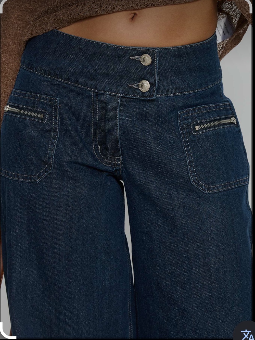 PRINCESS POLLY Unwritten Mid Rise Wide Leg Jeans - Picture 3 of 10